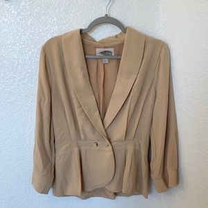 TAN BLAZER
